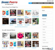 Thumbnail Photo Sharing Website with Social Media Share and Comments
